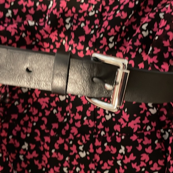 Michael Kors Belted Printed Midi Dress - Picture 6 of 16